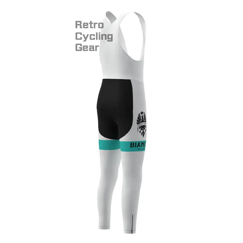 Bianchi Eagle Fleece Retro Cycling Pants