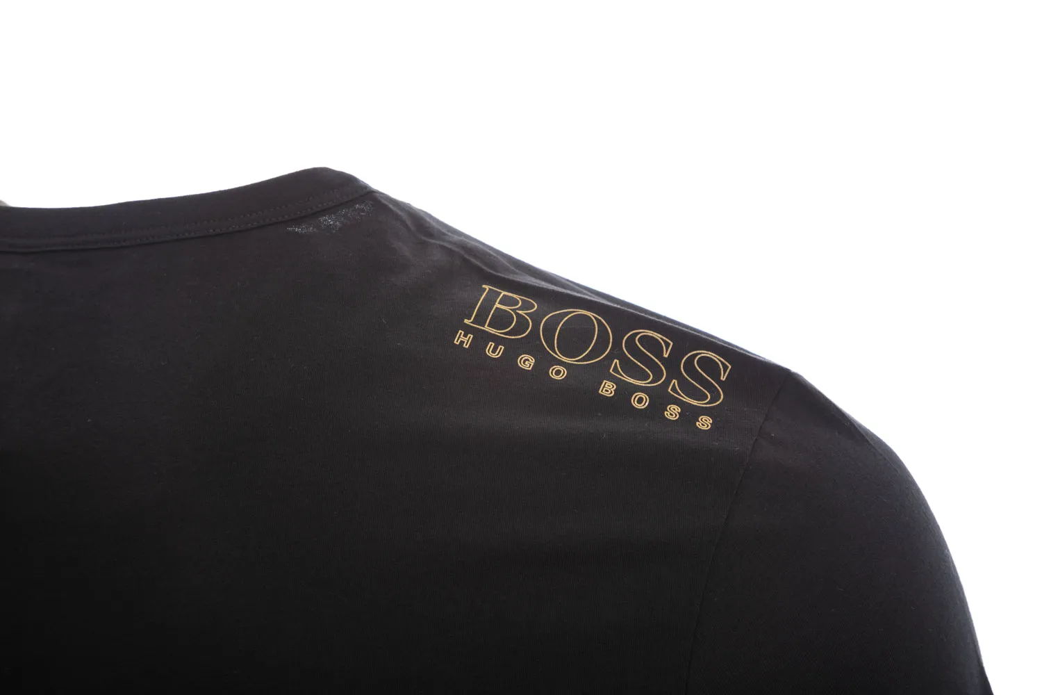 BOSS TEE T-Shirt in Black and Gold