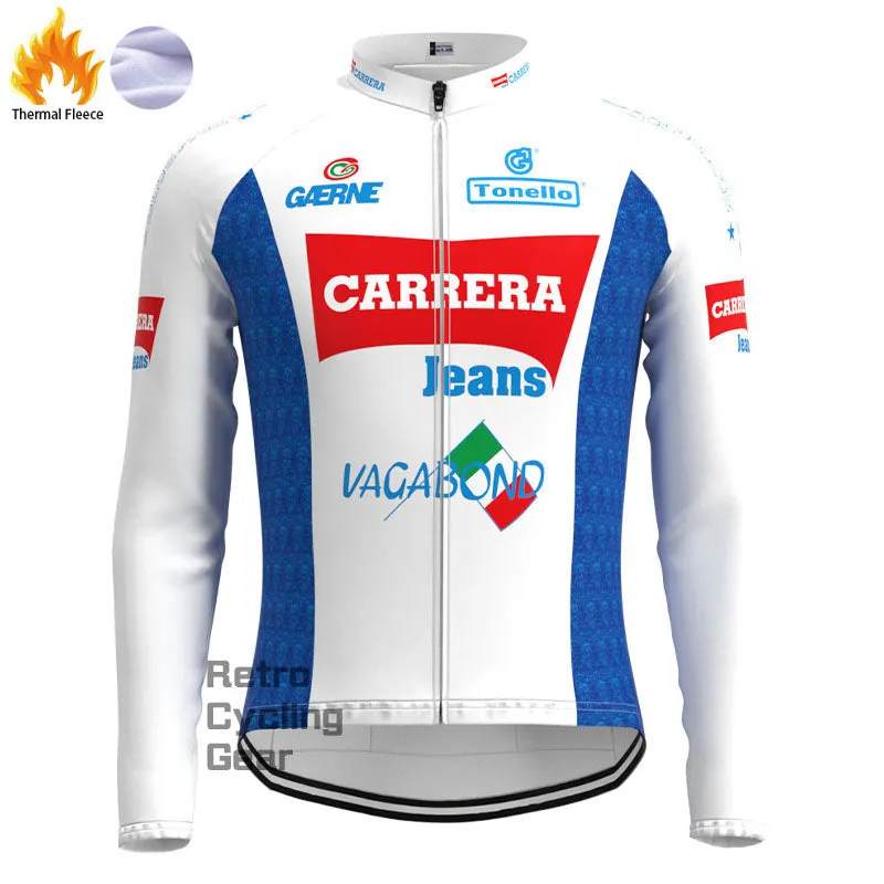 CARRERA Fleece Retro Cycling Kits