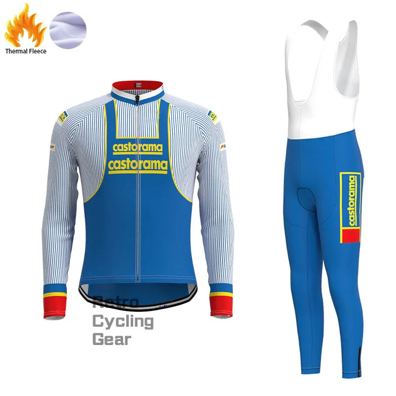 Castorama Fleece Retro Cycling Kits