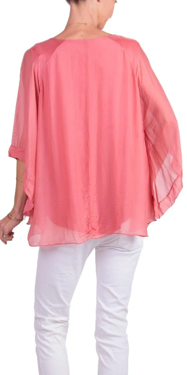 Coletta Silk Top