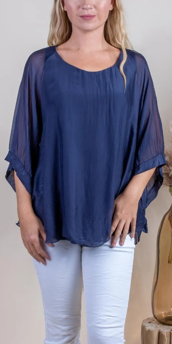 Coletta Silk Top