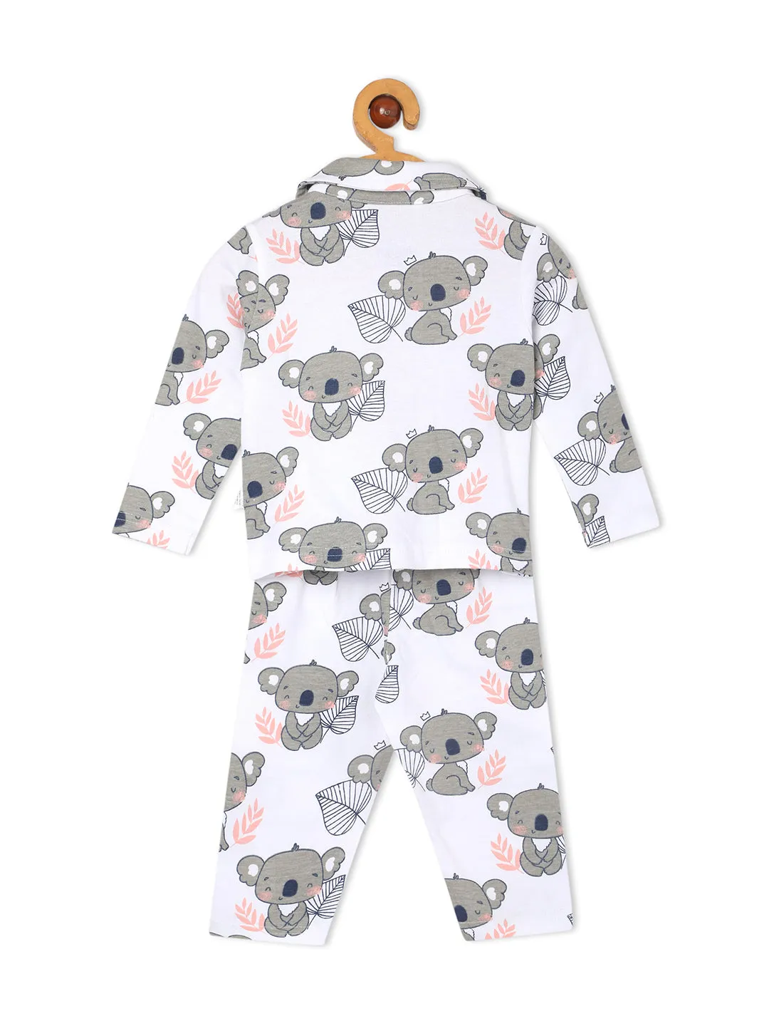 Combo of 2 Baby Pajama Sets - Baby Koala & Magical Unicorn