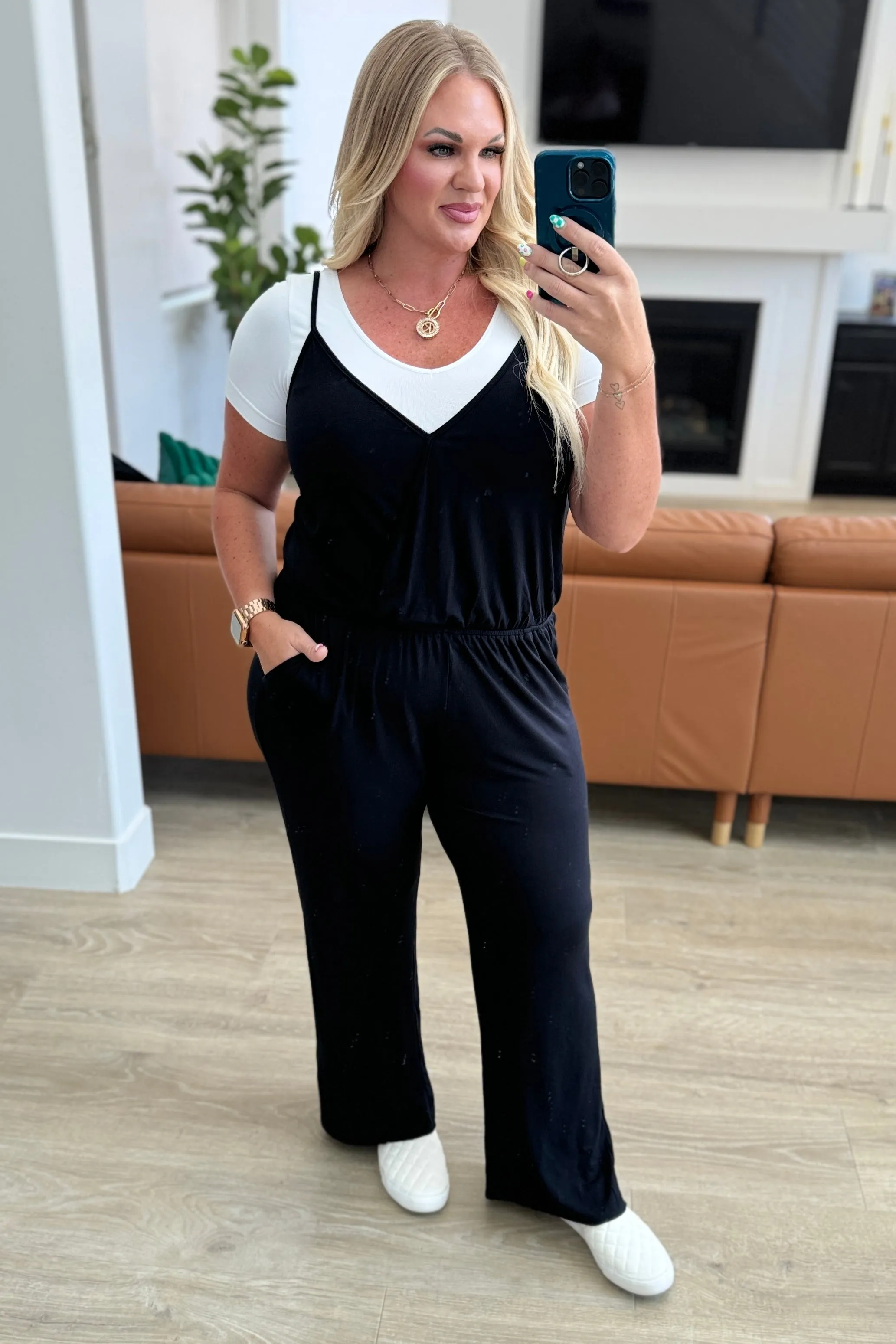 Completely Justified Jumpsuit in Black