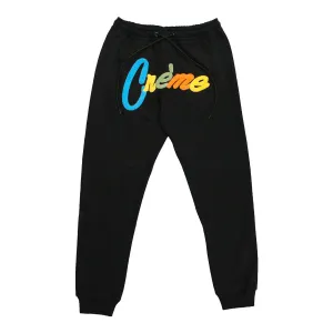 CREME SWEATPANTS BLACK