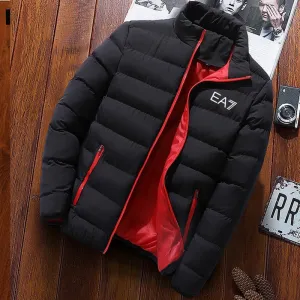 Down Filled Softshell Puffer Jacket