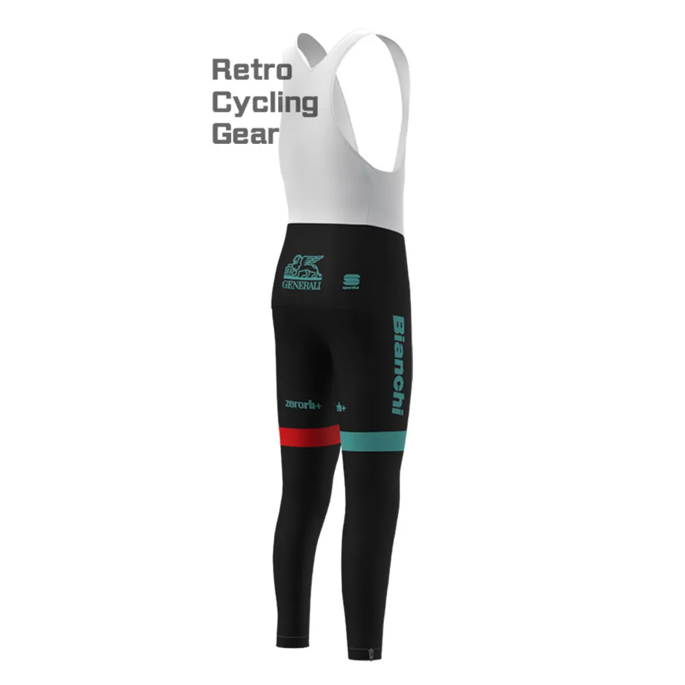 Generali  Bianchi Fleece Cycling Bib Pants