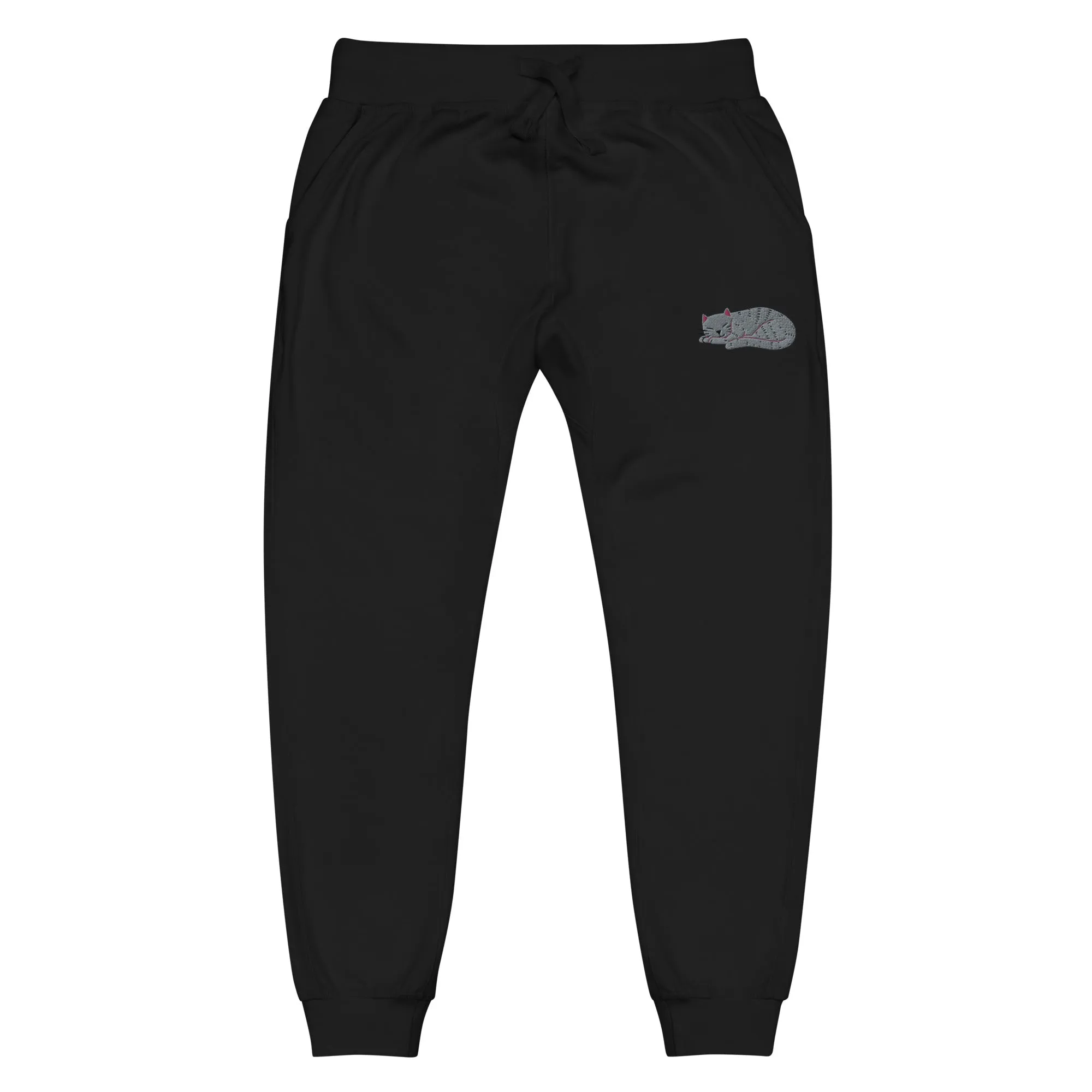 Karma Embroidered Sweatpants