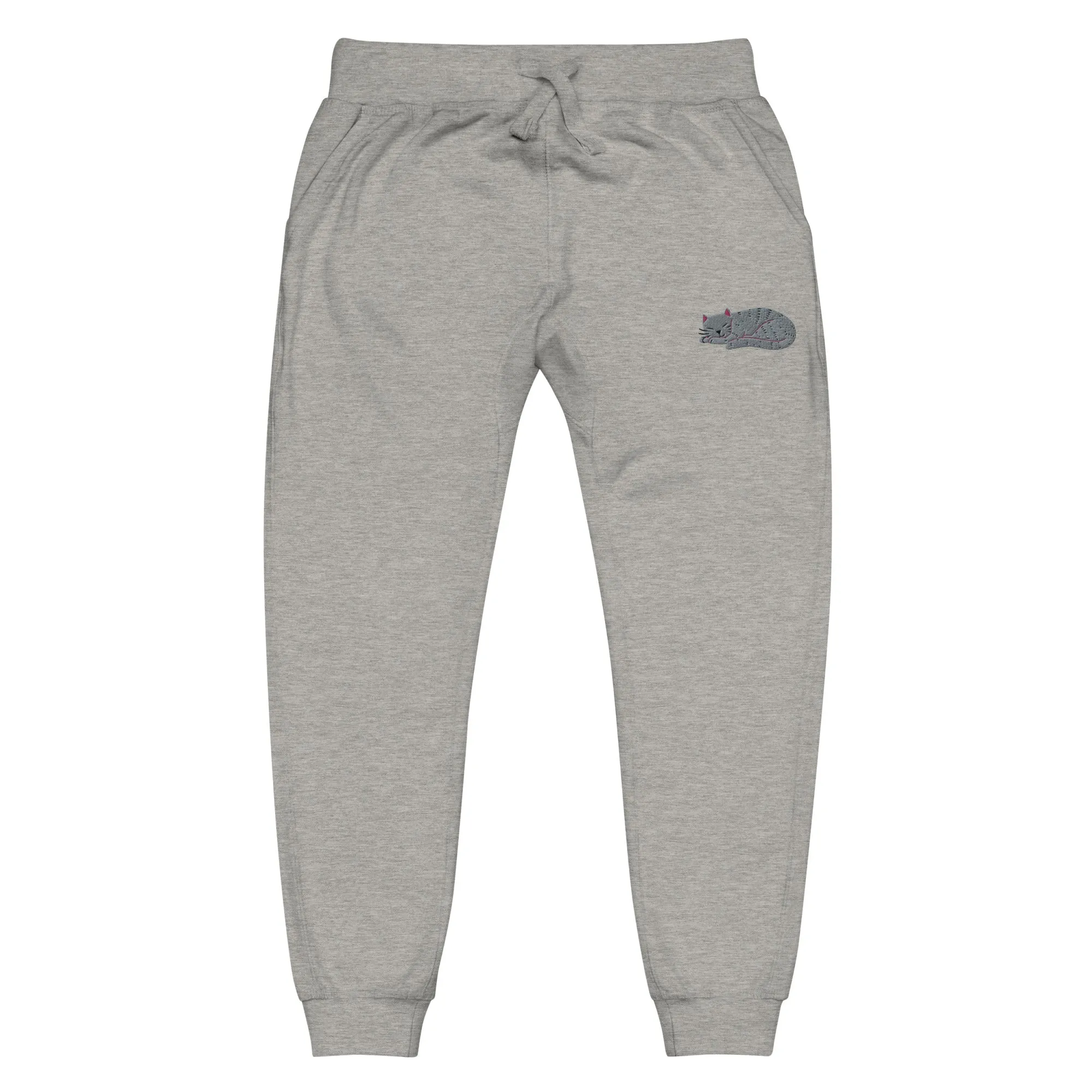 Karma Embroidered Sweatpants