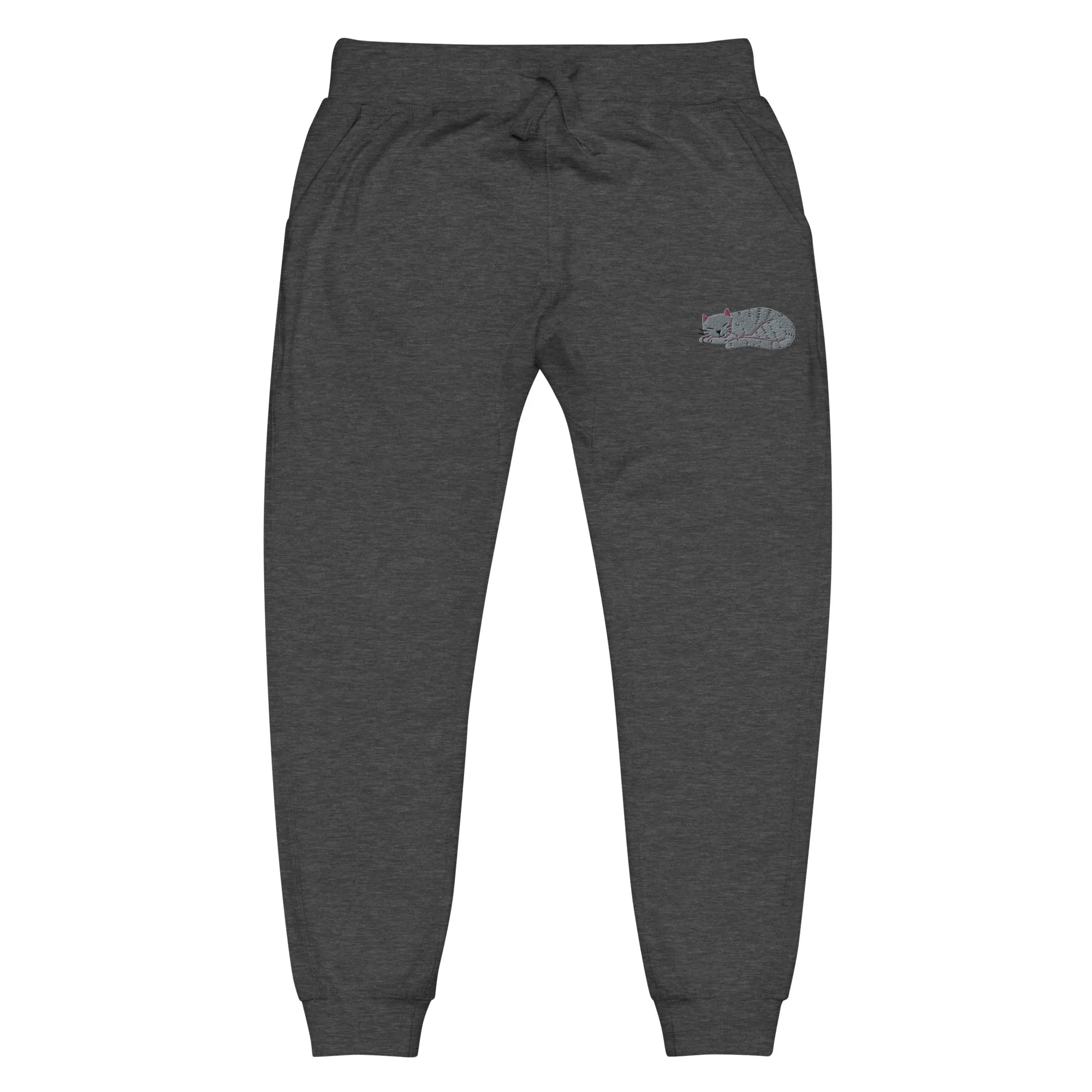 Karma Embroidered Sweatpants