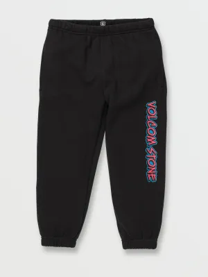 Little Boys Caiden Fleece Pants - Black