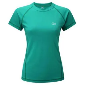 Lowe Alpine women's Dryflo Short Sleeve Top 120 - Aqua