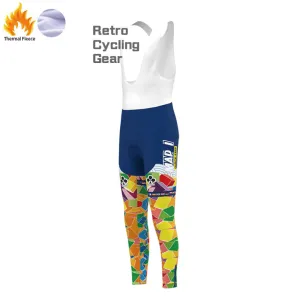 MAPI Fleece Retro Cycling Bib Pants