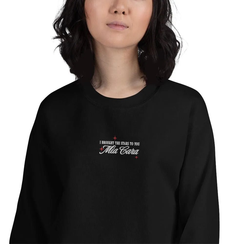 Mia Cara King of Wrath Embroidered Sweatshirt