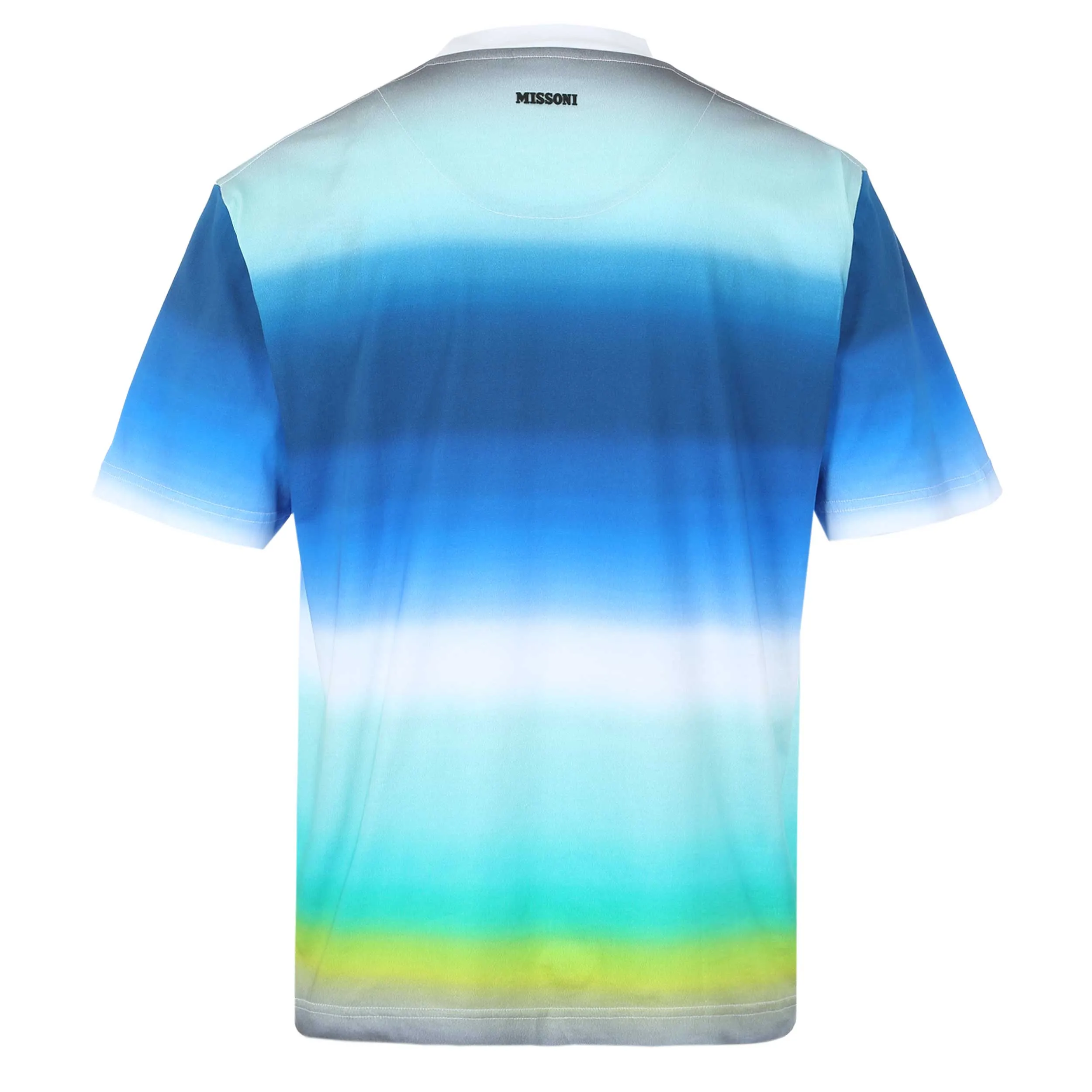 Missoni Gradient T-Shirt in Blue Green