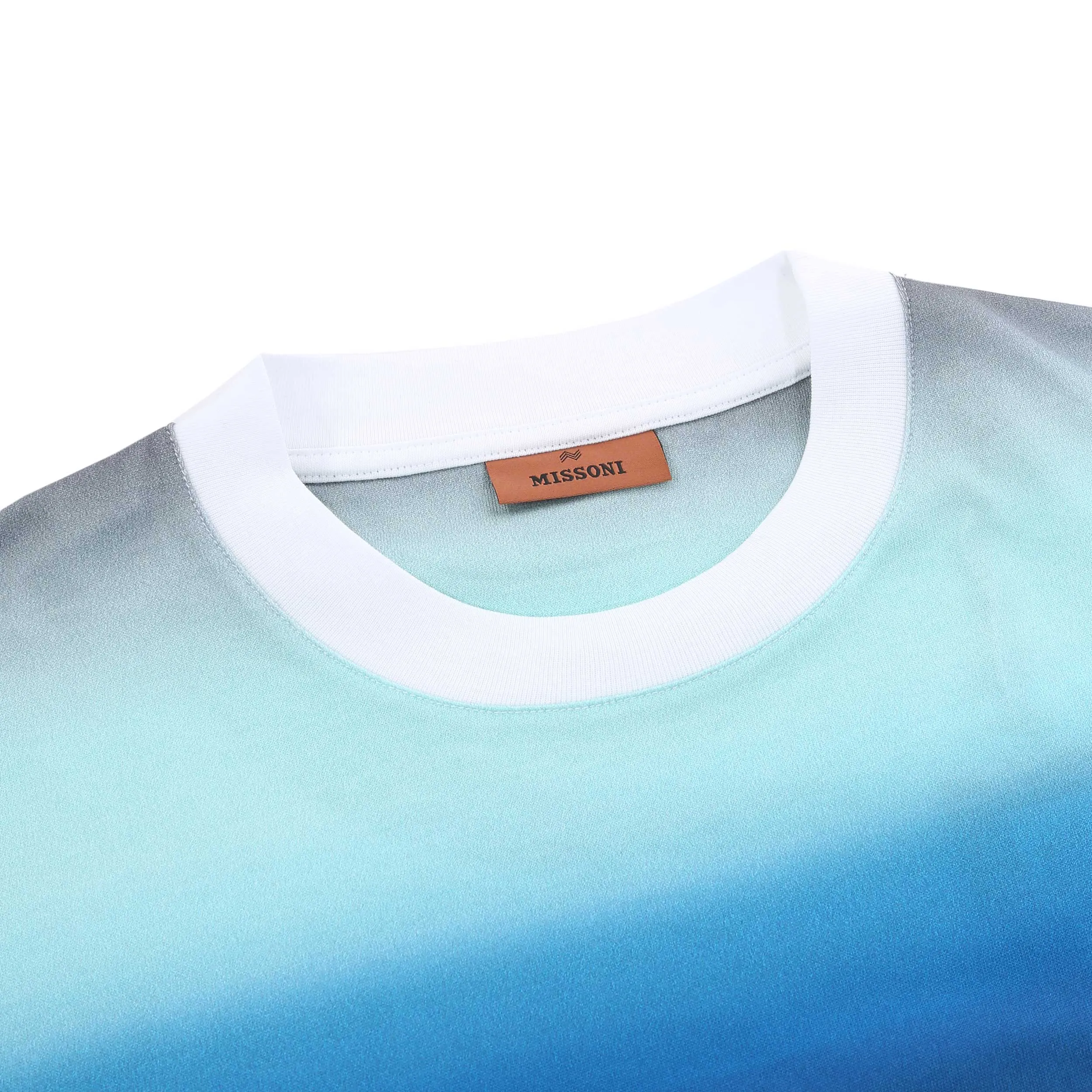 Missoni Gradient T-Shirt in Blue Green