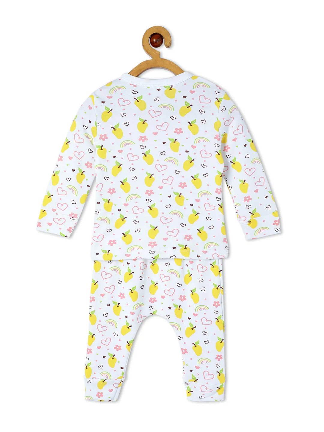 Newborn and Infant Pajama Set Combo of 3: Berry Bites-Fruitilicious-Mango Mia