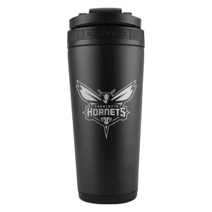 Officially Licensed Charlotte Hornets 26oz Ice Shaker - Black