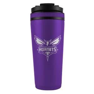 Officially Licensed Charlotte Hornets 26oz Ice Shaker - Purple