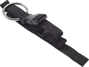 OMS Crotch Strap 1" Black