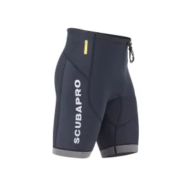 Open Box ScubaPro Men's 1.5mm Everflex Dive Shorts, Black, Size: Medium