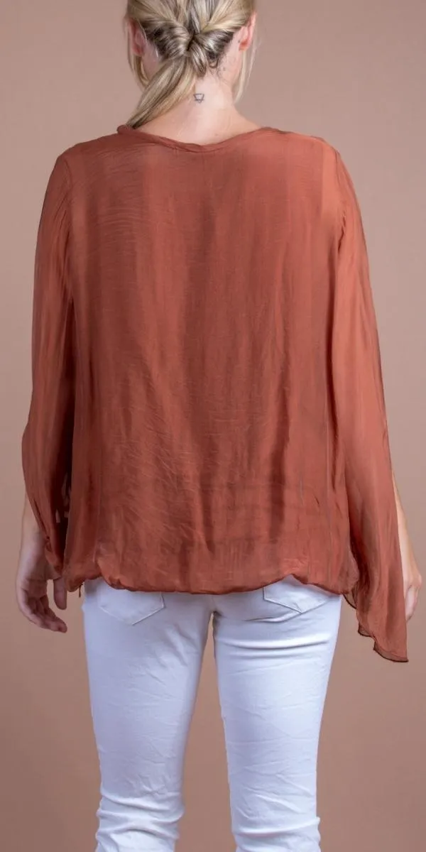 Parma Silk Blouse