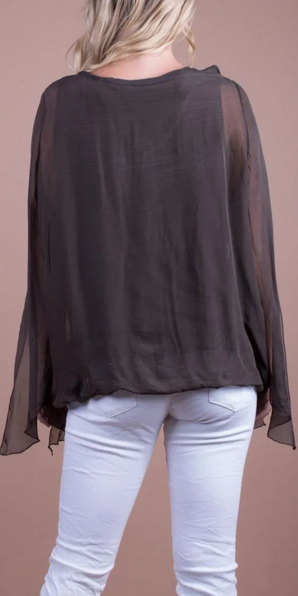 Parma Silk Blouse