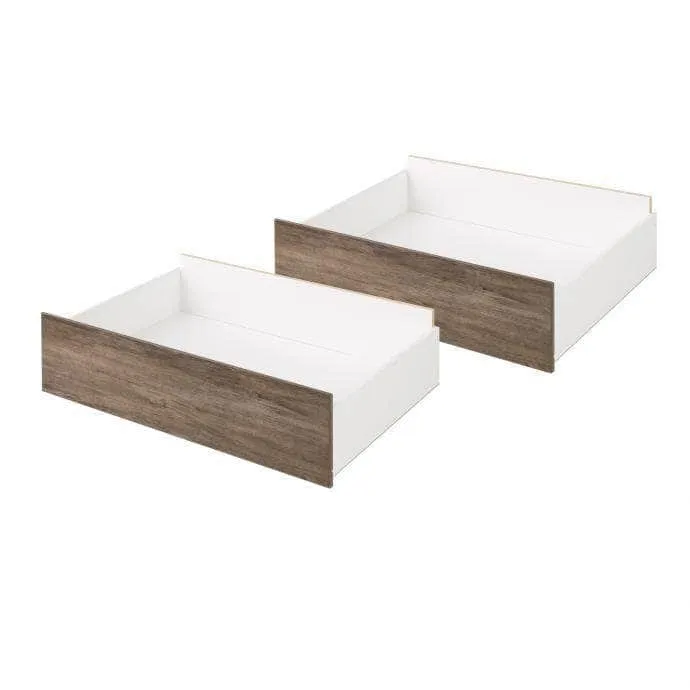 Select Storage Drawers on Wheels (Set of 2) - Available in 4 Colours