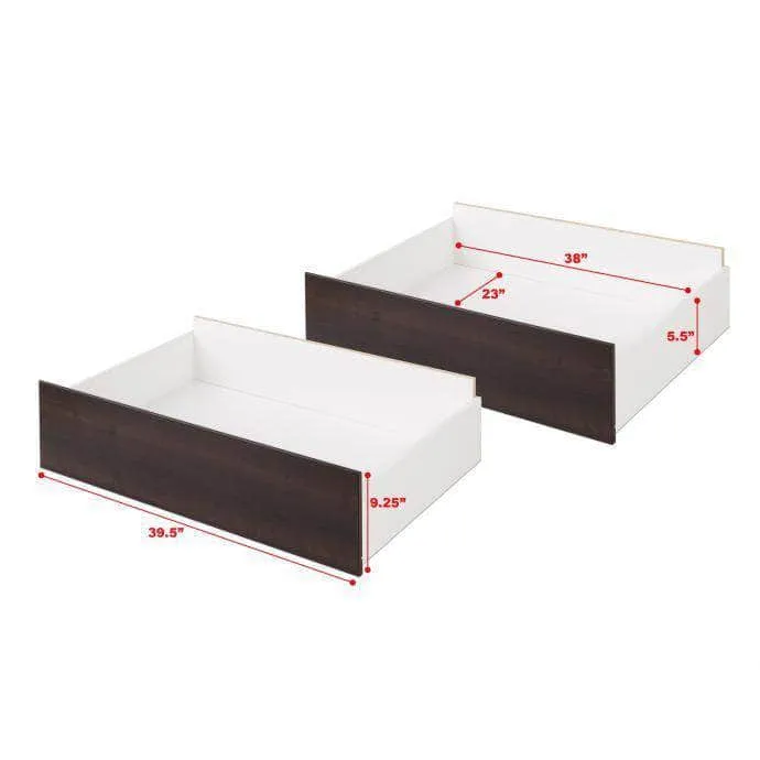 Select Storage Drawers on Wheels (Set of 2) - Available in 4 Colours