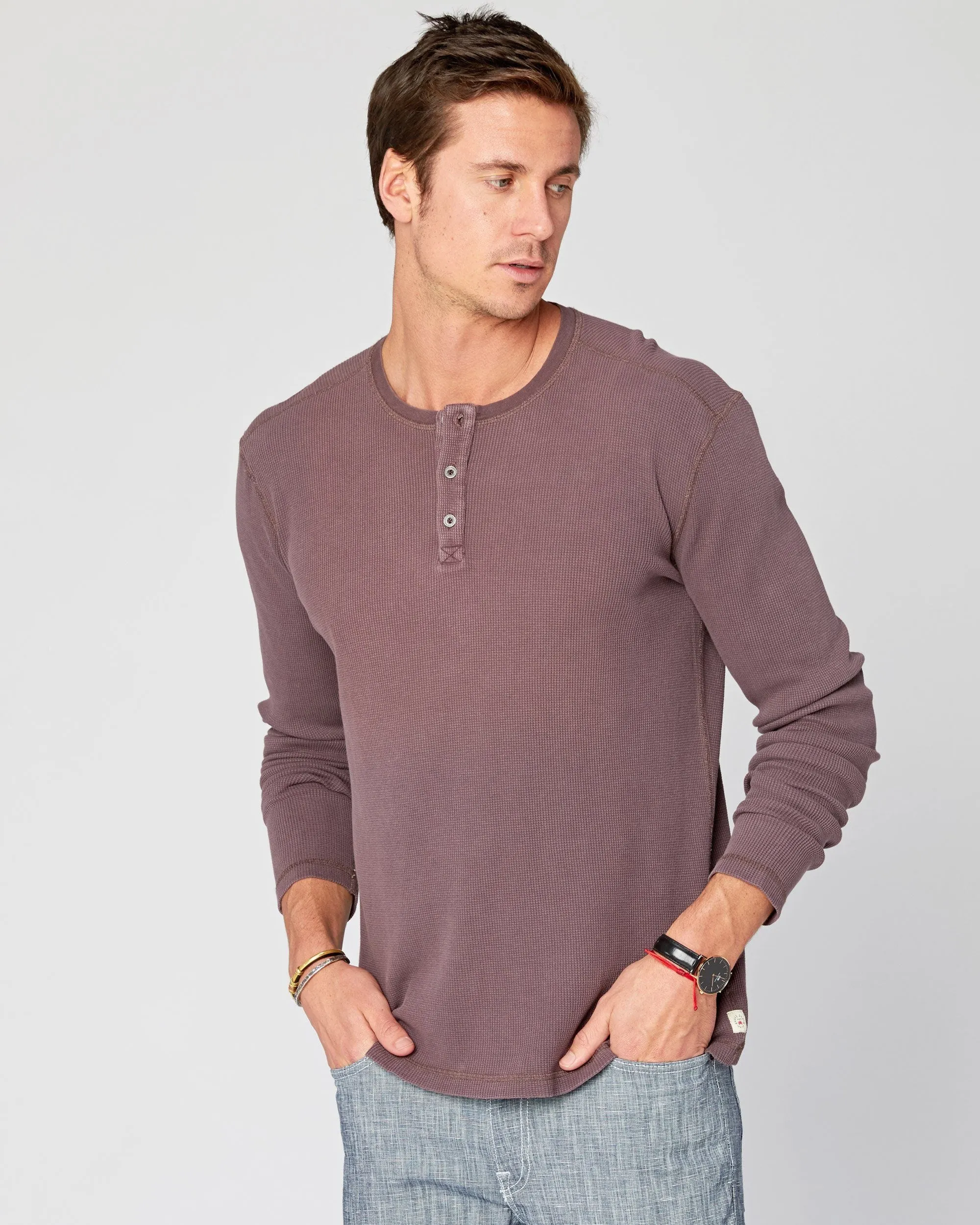 Shoreline Henley Long Sleeve Thermal