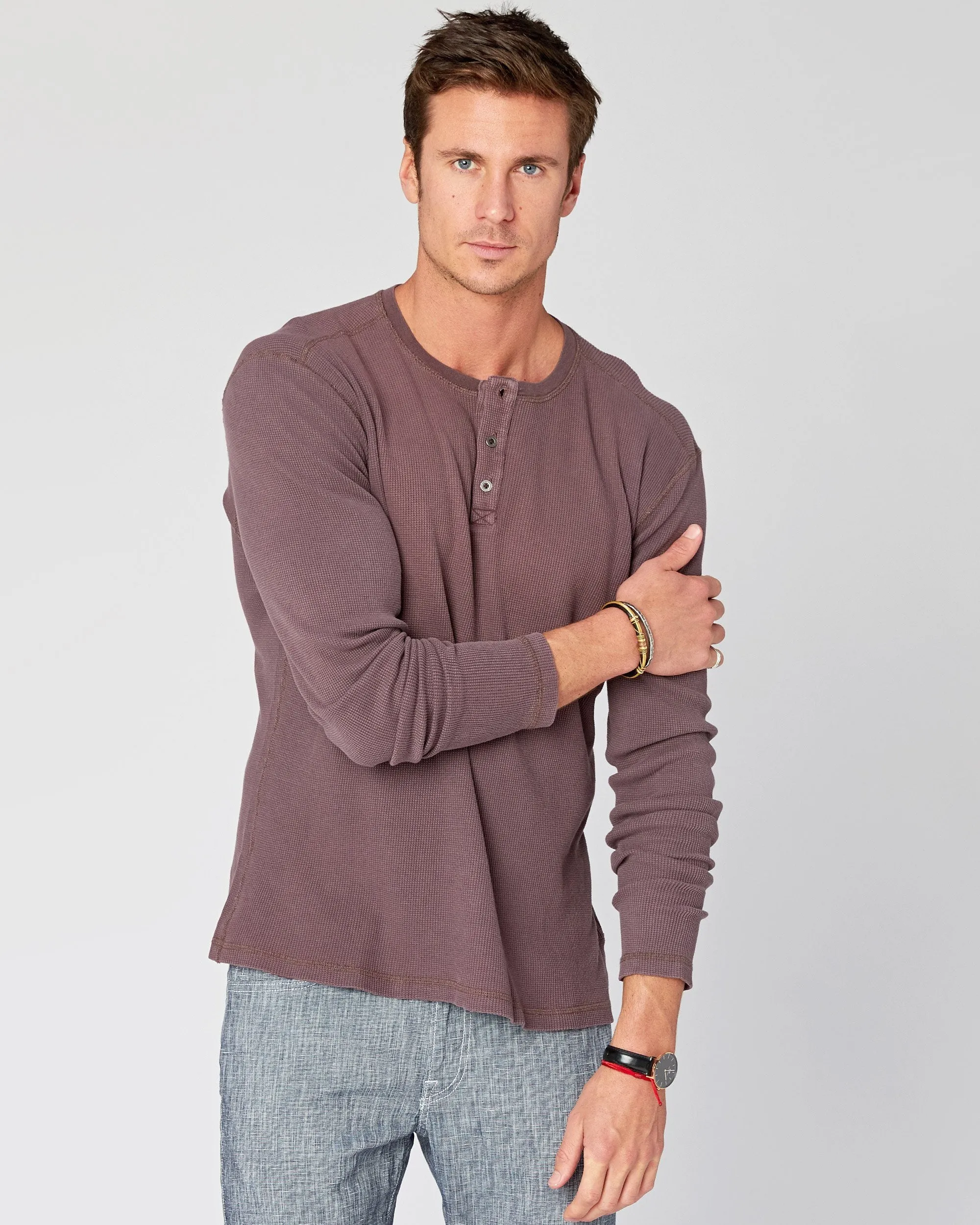 Shoreline Henley Long Sleeve Thermal