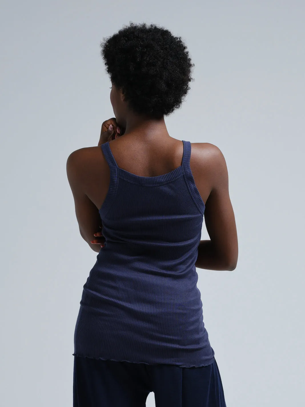 Silky Daze | Silk - Navy